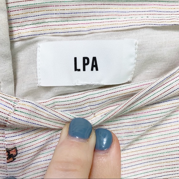 NEW LPA Pants 207 in Lurex Floral - Picture 13 of 14